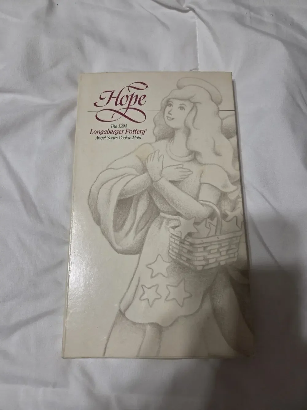 Longaberger Pottery 1994 Cookie Mold 